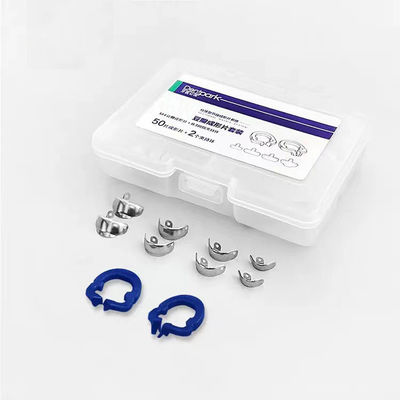 ZT Dental Sectional Matrix System Bands F3 Autoclavable M4 2pcs Clip Ring